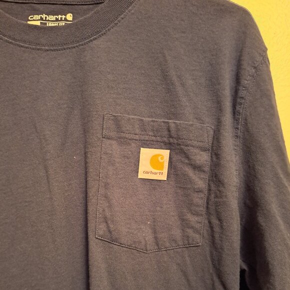 Carhartt Loose Fit Long-Sleeve Pocket T-Shirt - Picture 4 of 8